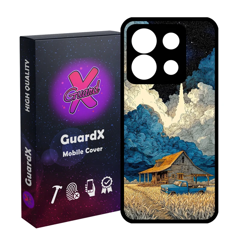 کاور گارد ایکس طرح Interstellar مدل 10849 مناسب برای گوشی موبایل شیائومی Redmi Note 13 5G