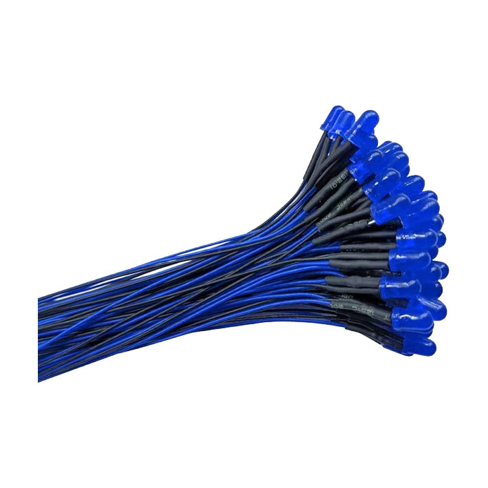 ال ای دی 12 ولت آبی مدل HG-B1215 بسته 10 عددی