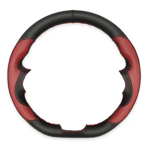 روکش فرمان فرمونو کد 1006 مدل بازودار طرح شعله مناسب برای ساینا اس