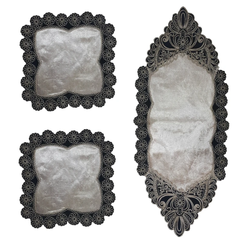 ست رومیزی 3 تکه مدل M_5323