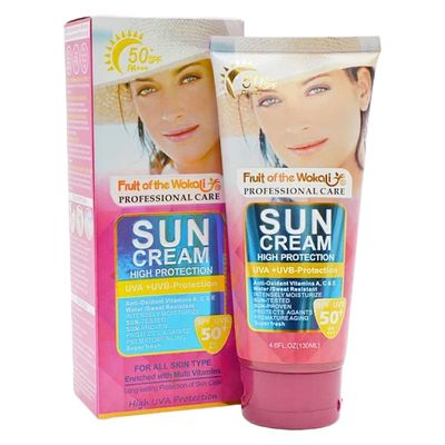 کرم ضدآفتاب وکالی مدل SPF50، حجم 130 میلی‌لیتر