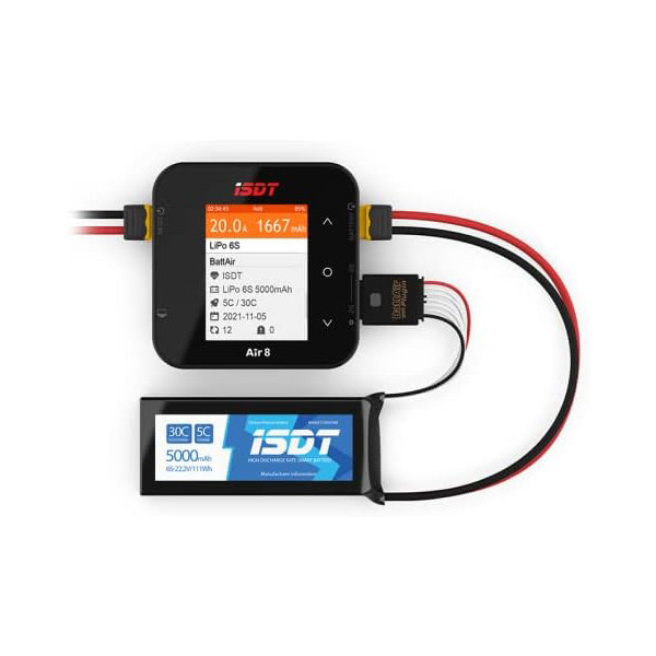 شارژر باتری هوشمند ای اس دی تی مدل Air8