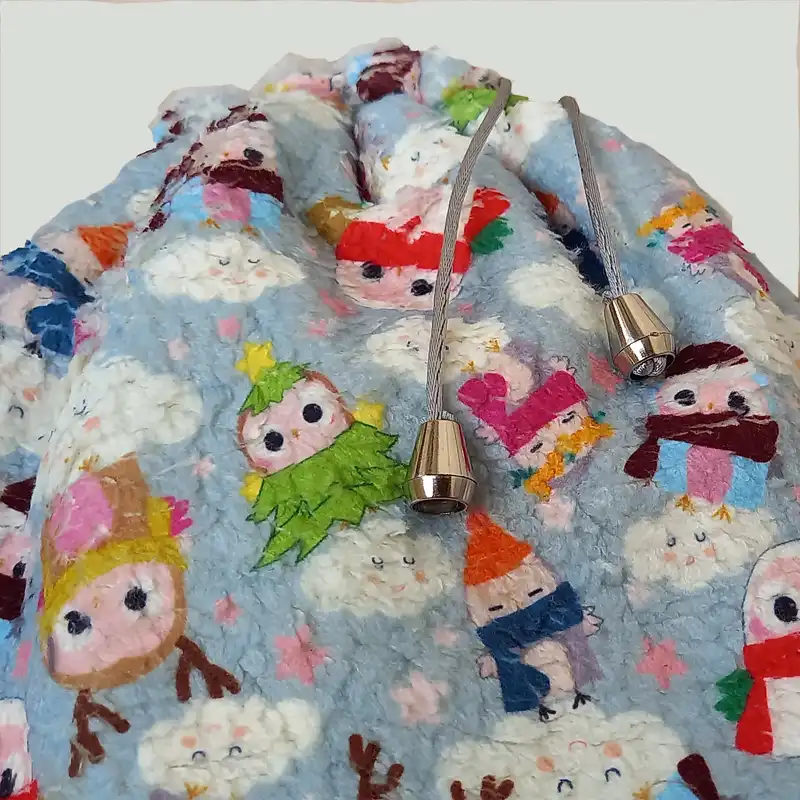 ست کلاه و شال گردن بچگانه مدل آدم برفی