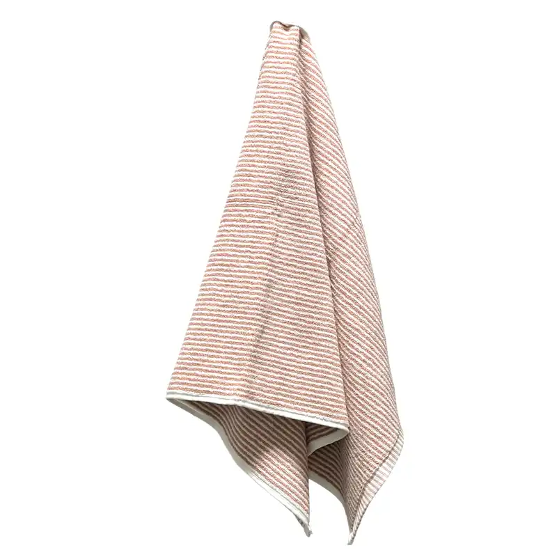 حوله دست و صورت زارا هوم مدل THREAD STRIPED کد 092 سایز 50x90 سانتی متر
