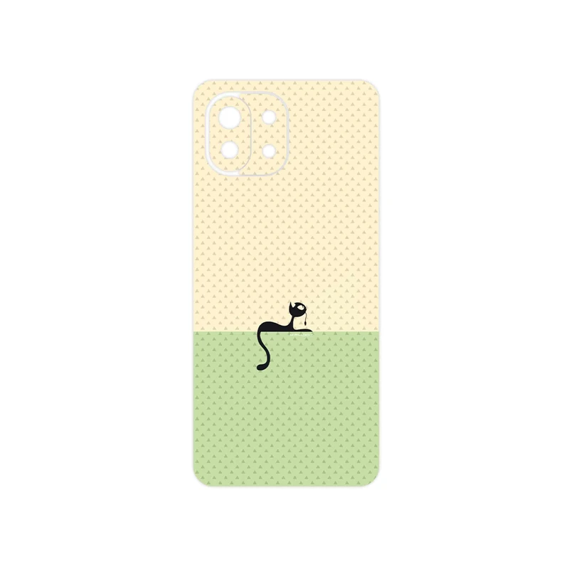 برچسب پوششی ماهوت مدل Minimal Internet Cat Icon مناسب برای گوشی موبایل شیائومی 11 Lite 5G NE