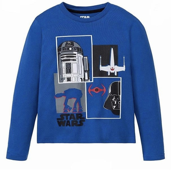 تی شرت آستین بلند پسرانه مدل starwars