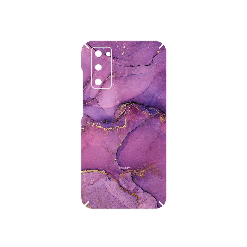 برچسب پوششی ماهوت مدل Purple Marble مناسب برای گوشی موبایل سامسونگ Galaxy S20 FE