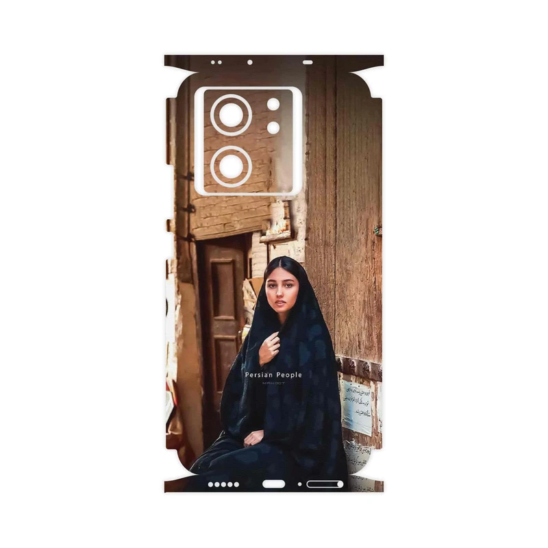 برچسب پوششی ماهوت مدل Portrait of an Iranian Woman-FullSkin مناسب برای گوشی موبایل شیائومی 13T Pro