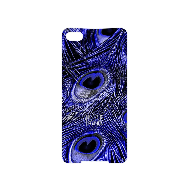 برچسب پوششی ماهوت مدل Purple Feather مناسب برای گوشی موبایل بلک بری Z30