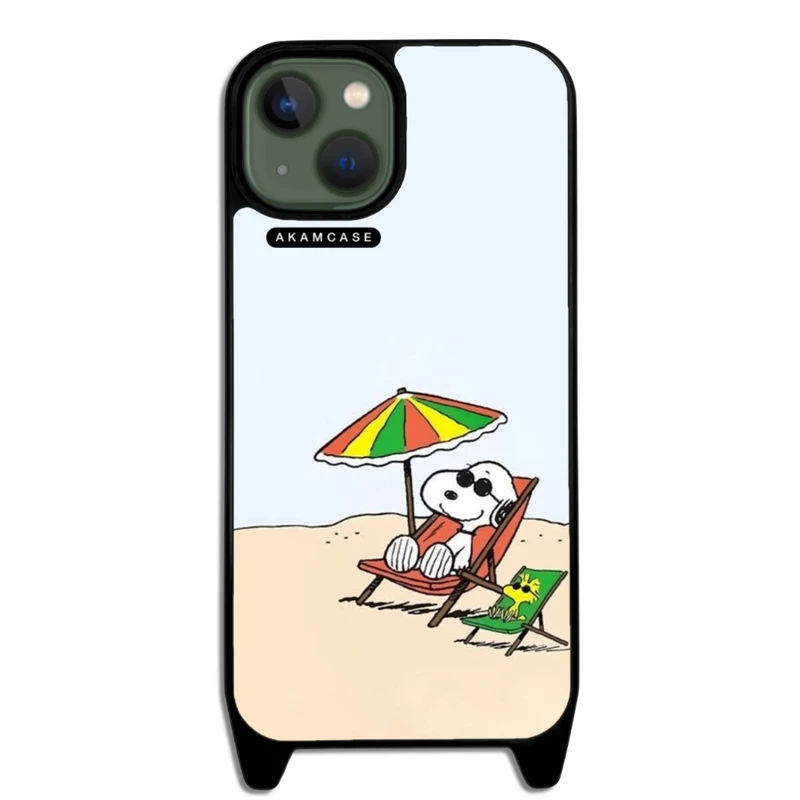 کاور آکام مدل AMCWLA13-SNOOPY5 مناسب برای گوشی موبایل اپل iPhone 13