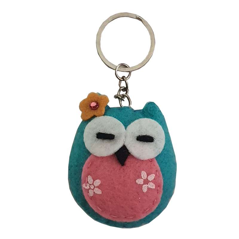 جاکلیدی نمدی مدل عروسک جغد