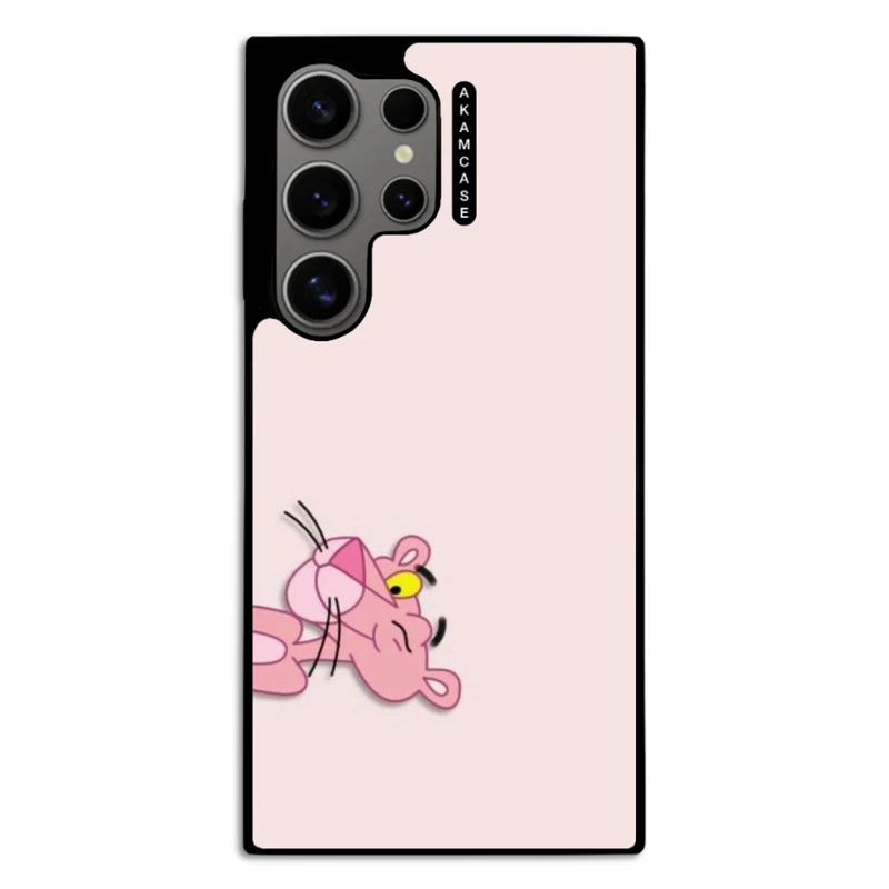 کاور آکام مدل AMC-WSGS24U-PINK PANTHER4مناسب برای گوشی موبایل سامسونگ Galaxy S24 Ultra