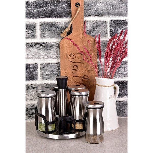 جای ادویه 7 پارچه مدل گردان کد DH1799