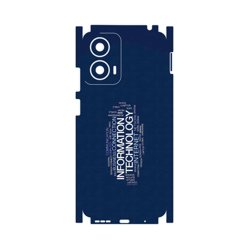 برچسب پوششی ماهوت مدل IT Science-FullSkin مناسب برای گوشی موبایل موتورولا Moto G24