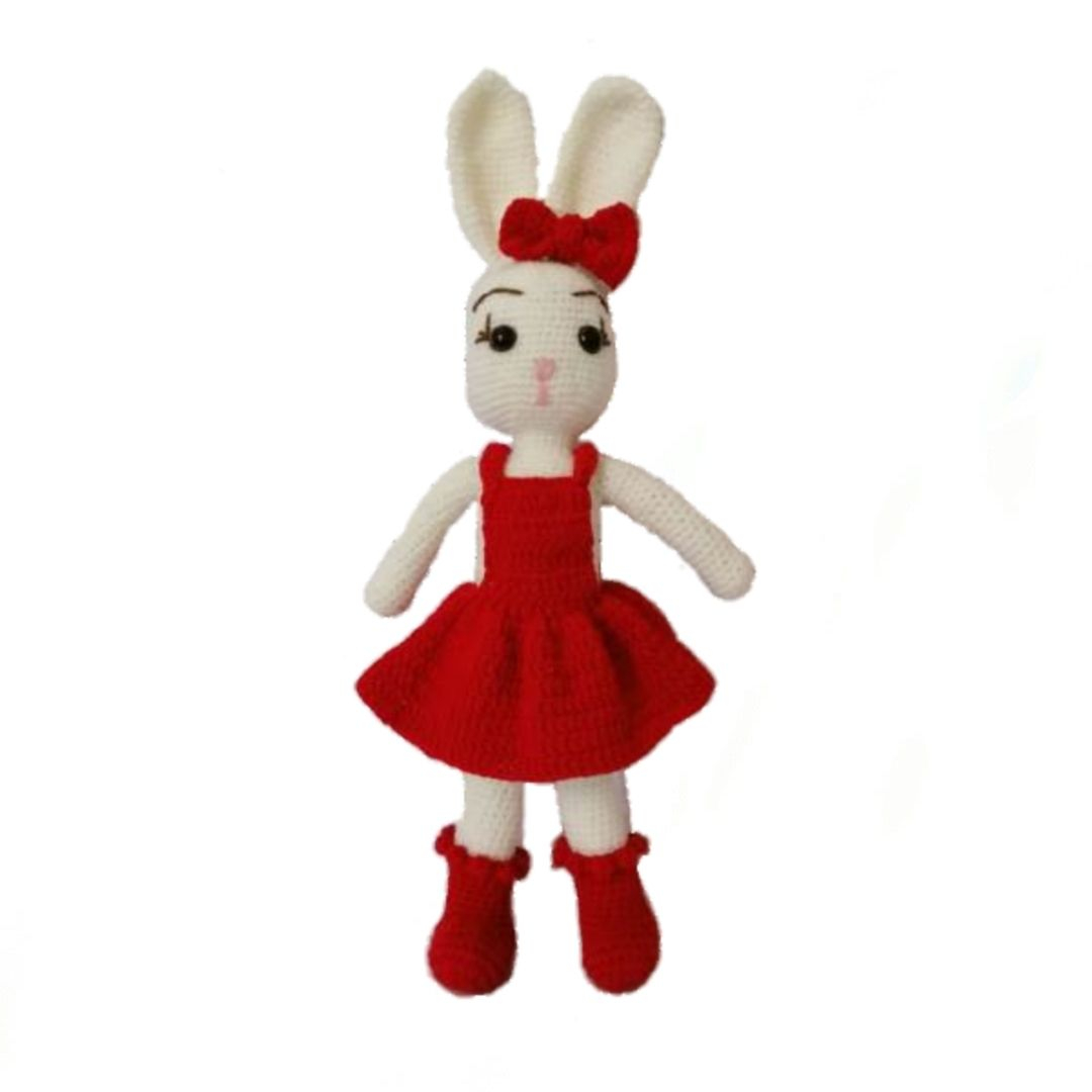 عروسک بافتنی طرح خرگوش