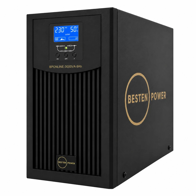 یو پی اس بستن پاور مدل BPONLINE-3000VA-9Ah ظرفیت 3000VA به همراه باتری داخلی