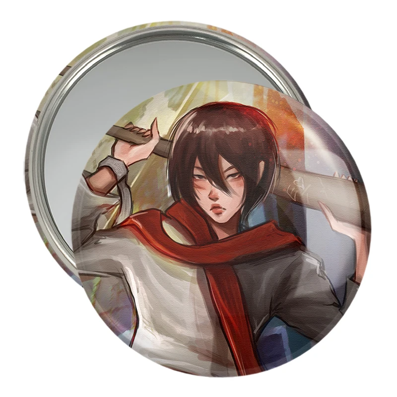آینه جیبی خندالو مدل میکاسا اکرمن انیمه اتک آن تایتان Attack on Titan  کد 18538