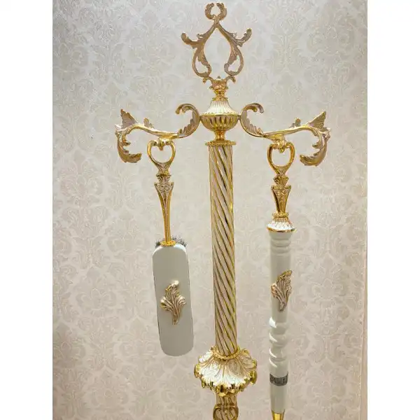 ست برس و پاشنه کش مدل ROMINA به همراه استند مجموعه 3 عددی