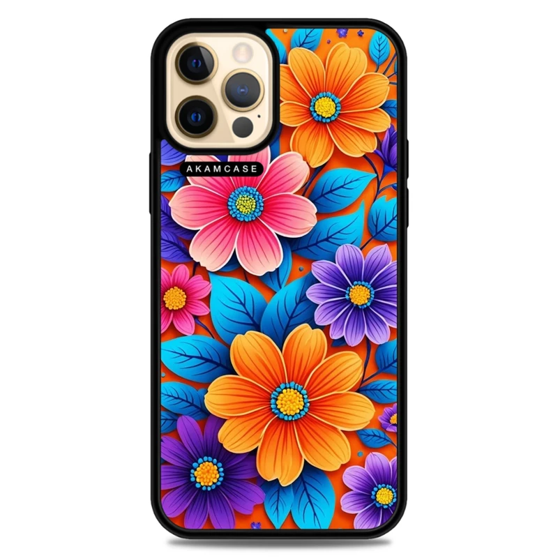 کاور آکام مدل AMC-WA12PRO-FLOWERS-39 مناسب برای گوشی موبایل اپل iPhone 12 Pro