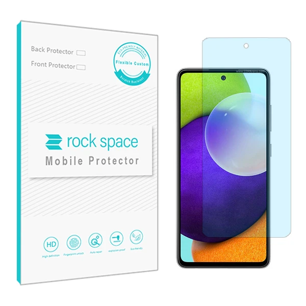 محافظ صفحه نمایش آنتی بلو راک اسپیس کد BLU مناسب برای گوشی موبایل سامسونگ Galaxy A52