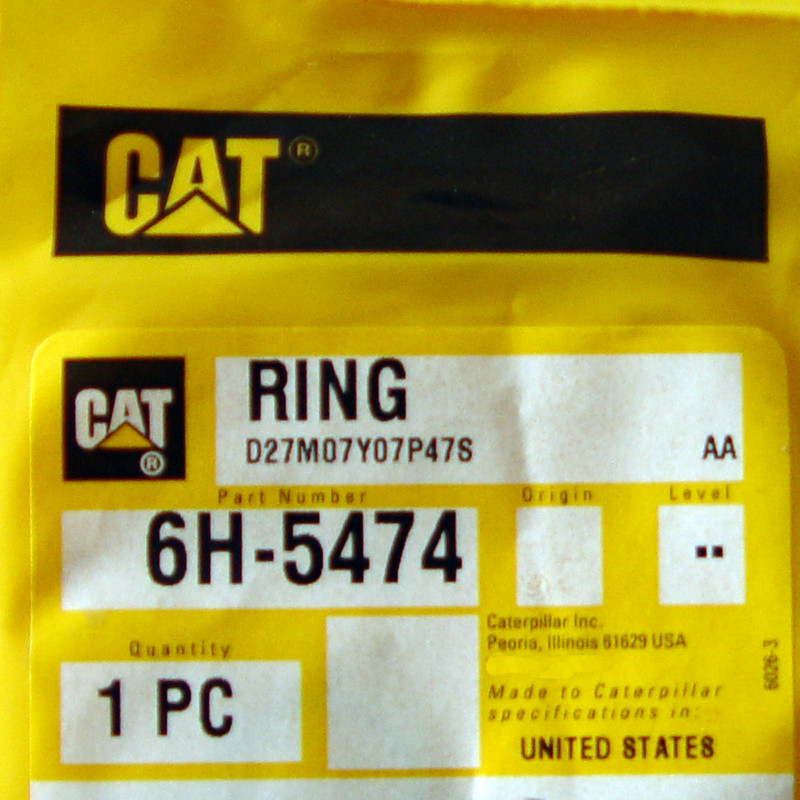 رینگ ماشین آلات کاترپیلار کد 6H5474