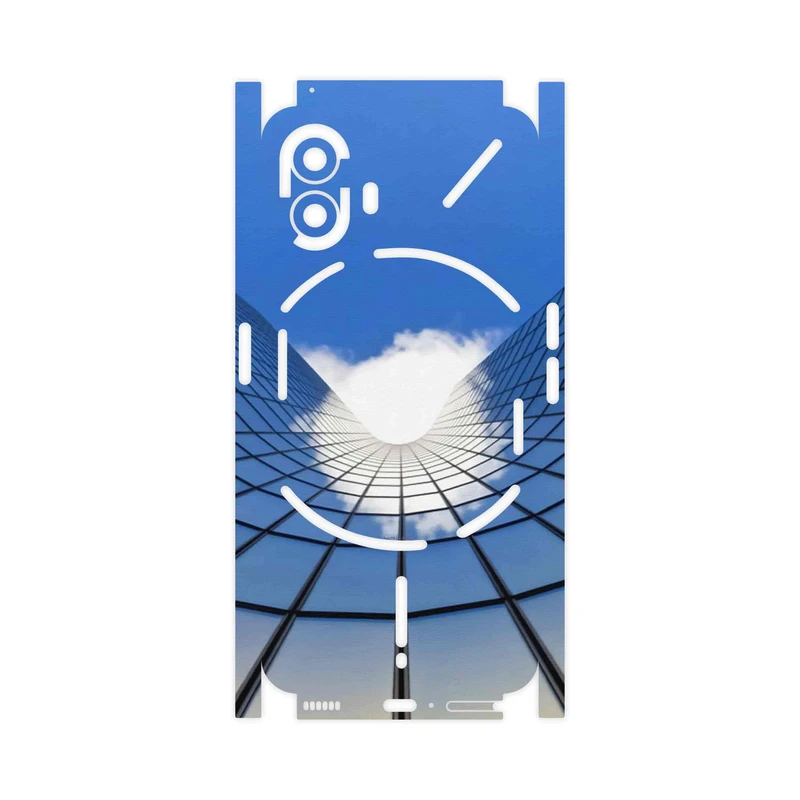 برچسب پوششی ماهوت مدل Glass skyscraper-FullSkin مناسب برای گوشی موبایل ناتینگ Phone 2