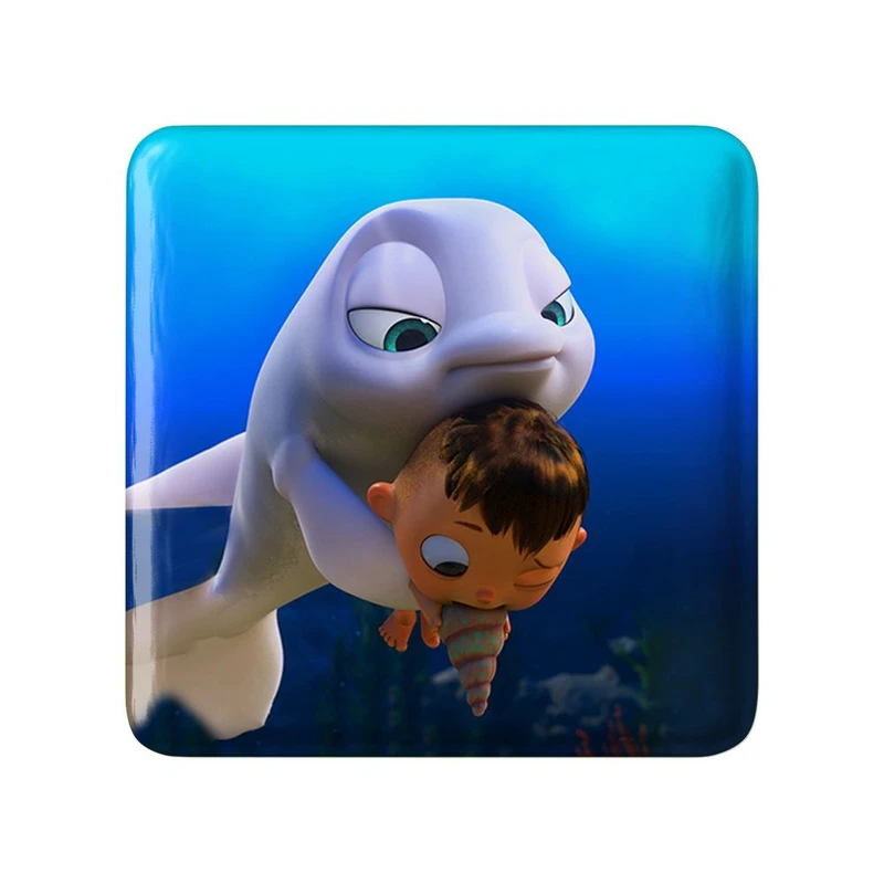 مگنت خندالو مدل انیمیشن پسر دلفینی کد 26711