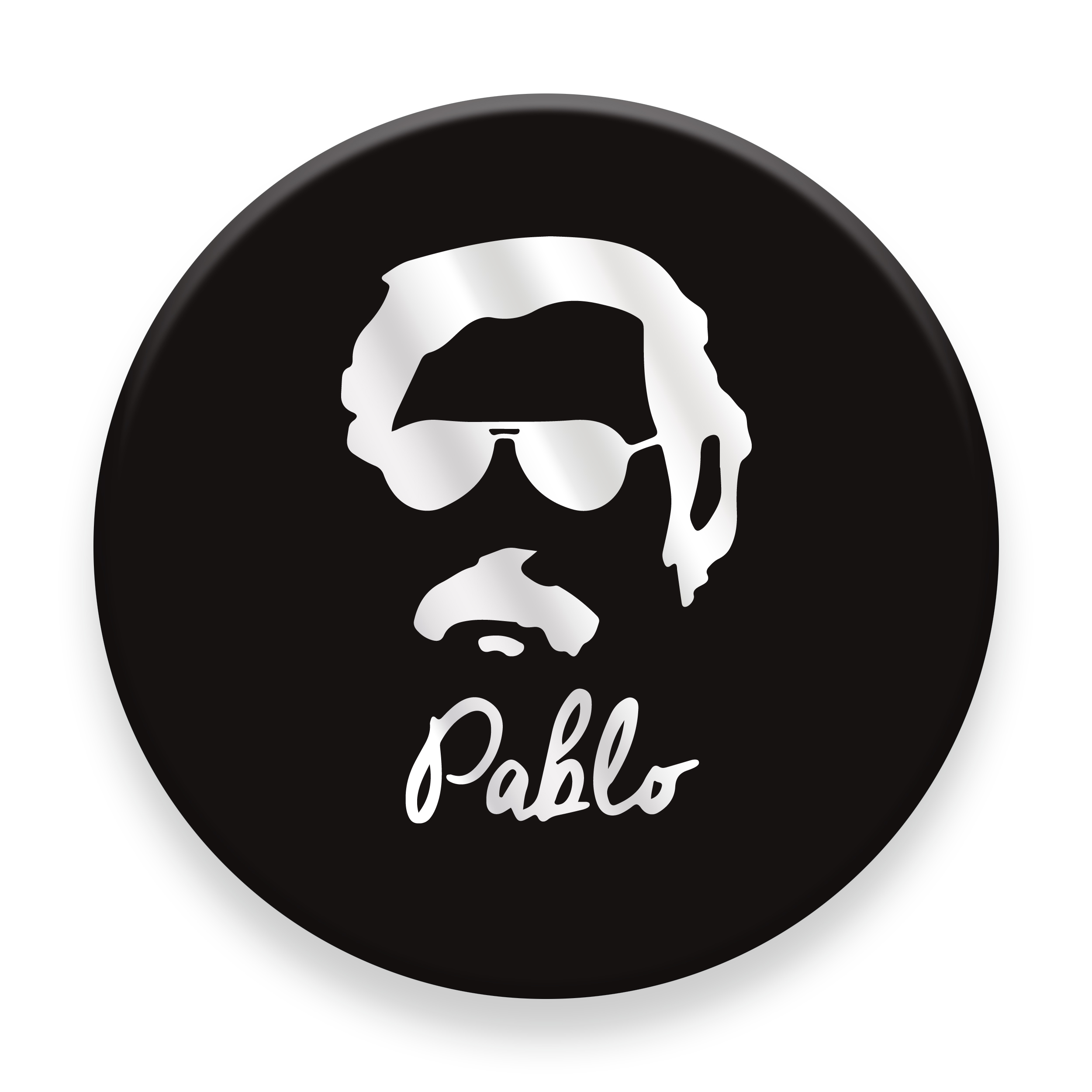 برچسب موبایل مدل Pablo symbol مناسب برای پایه نگهدارنده مغناطیسی