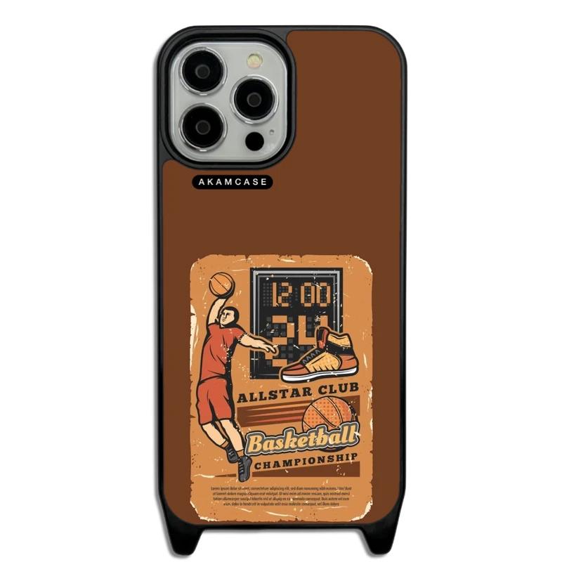 کاور آکام مدل AMC-WLA13PROMAX-BASKETBALL9 مناسب برای گوشی موبایل اپل iPhone 13 Pro Max