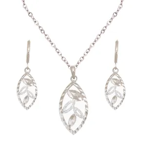 نیم ست زنانه طرح برگ کد NS1254