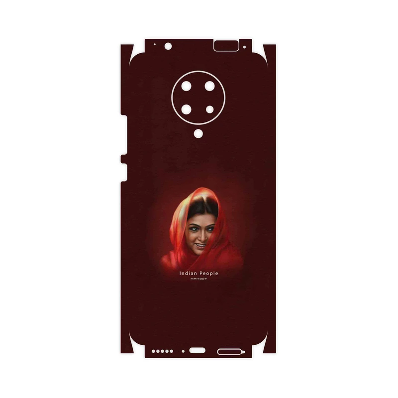 برچسب پوششی ماهوت مدل Portrait of an Indian Woman-FullSkin مناسب برای گوشی موبایل شیائومی Poco F2 Pro
