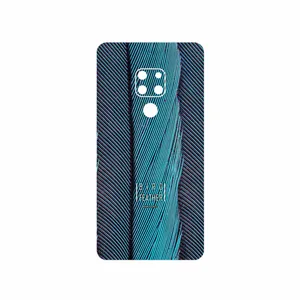 MAHOOT Turquoise feathers Cover Sticker for Huawei Mate 20
