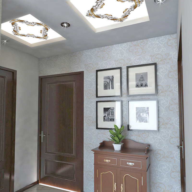 تایل سقفی آسمان مجازی مدل CP-14110 سایز 60x60 سانتیمتر