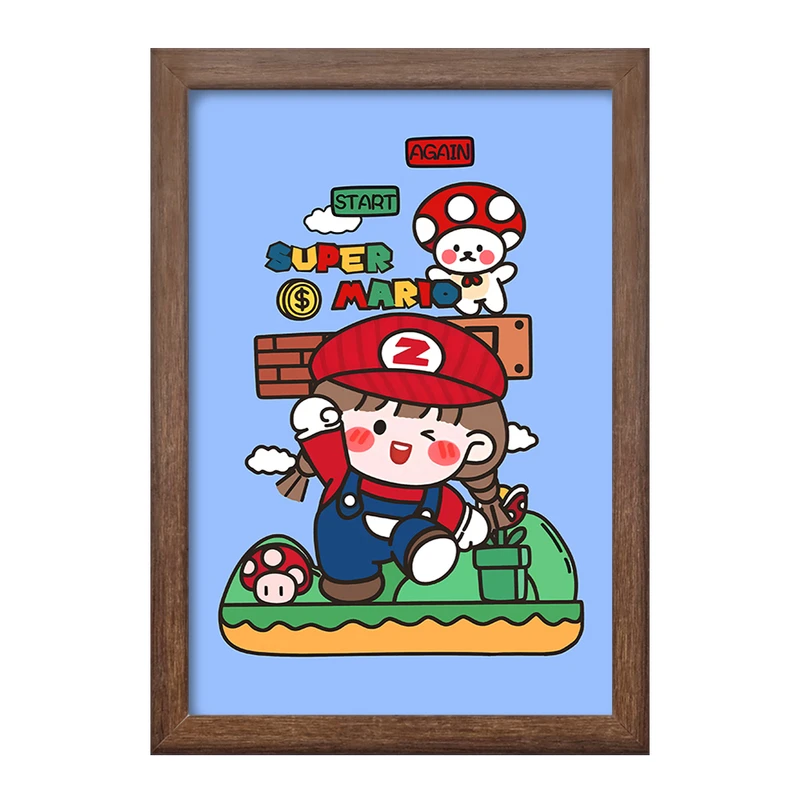 تابلو خندالو طرح رورو جامپ سوپرماریو (Roro Jump) کد F6877