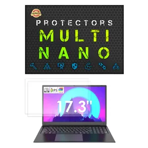 Multi Nano X-S2M Model Anti Reflex Screen Protector For 17.3 inch Laptop Pack Of 2