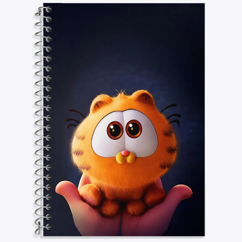 دفتر لغت 50 برگ خندالو طرح گارفیلد (Garfield) کد F8315