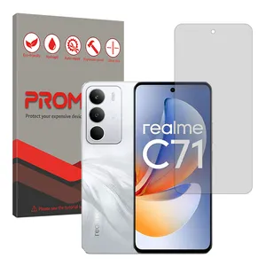 Promate Resistant model matte screen protector suitable for Realme C71 Mobile phone