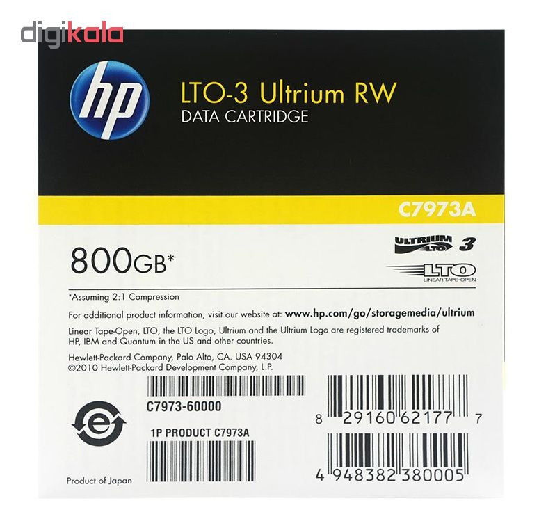 دیتا کارتریج اچ پی مدل LTO3 C7973A