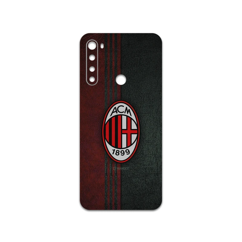 برچسب پوششی ماهوت مدل AC-Milan-FC مناسب برای گوشی موبایل شیائومی Redmi Note 8