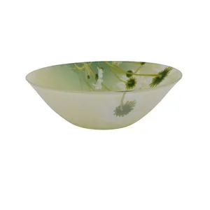 پیاله پاشاباغچه مدل GREEN FLORAL-10414 مجموعه 6 عددی 