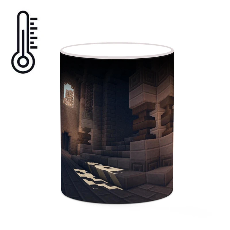 ماگ حرارتی کاکتی طرح ماینکرافت minecraft مدل mgh41193