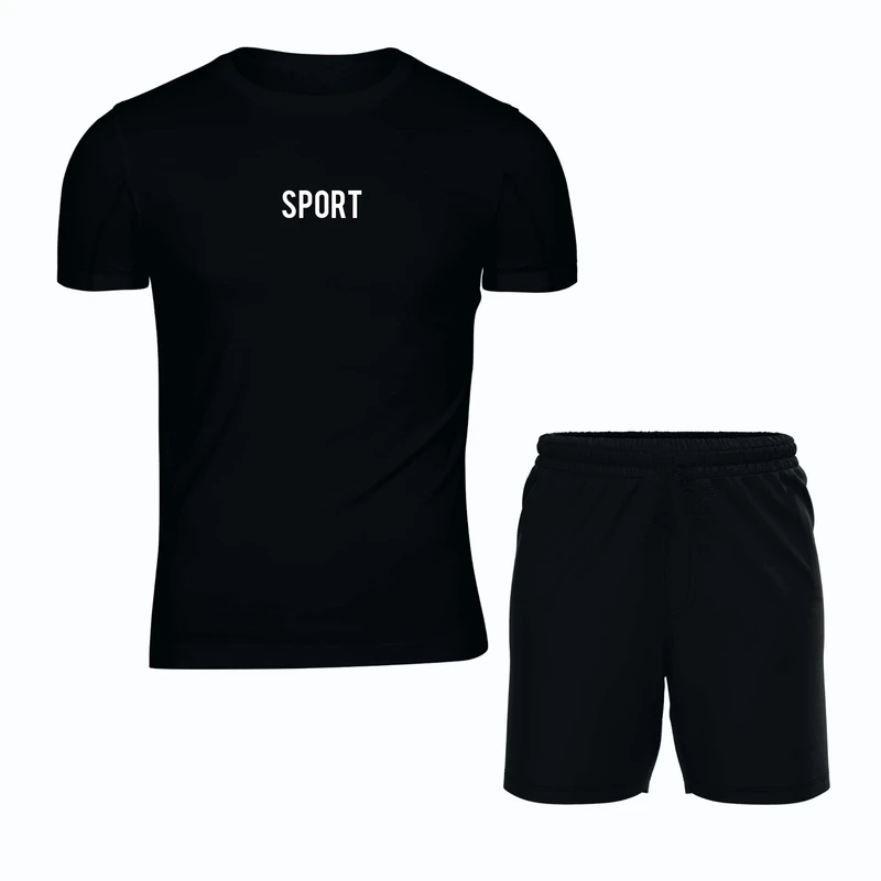 ست تی‌شرت و شلوارک ورزشی مردانه اولسون مدل Xmp