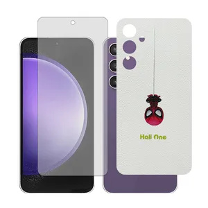 Glass Together model Matte Screen Protector Suitable for Samsung Galaxy S23 FE Mobile Phone with Back cover sticker