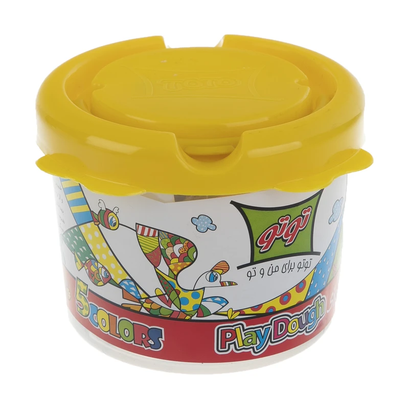 خمیربازی 5 رنگ توتو مدل 56