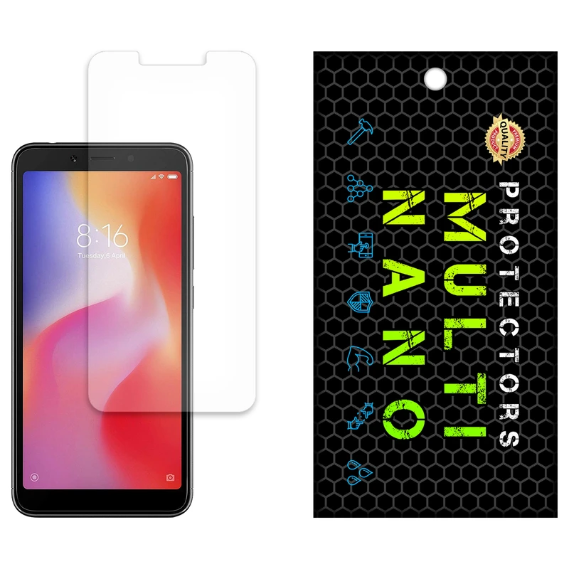 محافظ صفحه نمایش مات مولتی نانو مدل X-S1M مناسب برای گوشی موبایل شیائومی Redmi 6A