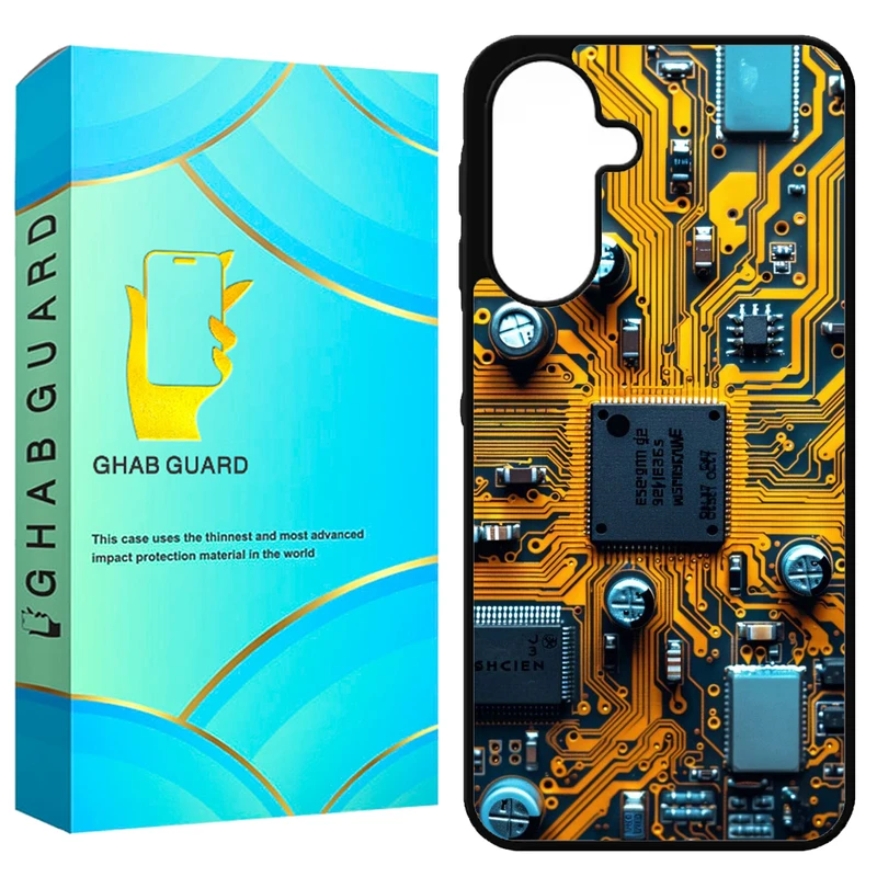 کاور قاب گارد طرح تکنولوژی مدل GA26 مناسب برای گوشی موبایل سامسونگ Galaxy A26 5G / Galaxy A17 5G