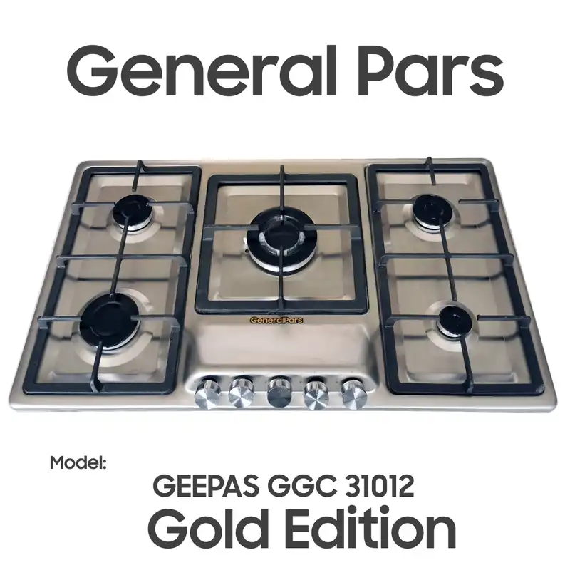 اجاق گاز صفحه ای جنرال پارس مدل GEEPAS GGC31012