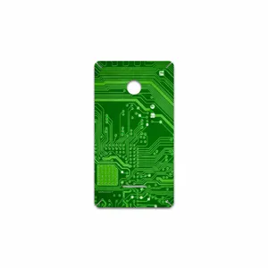MAHOOT Green Printed Circuit Board Cover Sticker for Microsoft Lumia 532