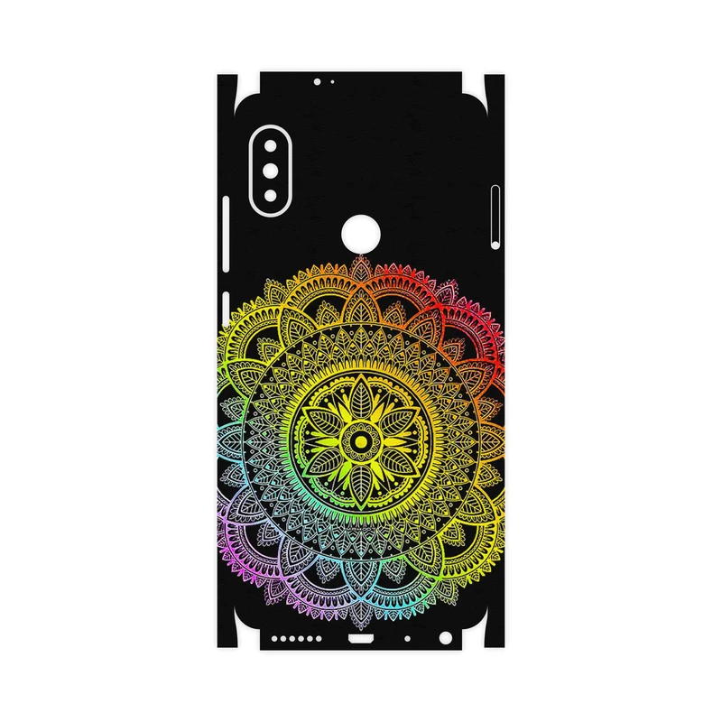 برچسب پوششی ماهوت مدل Mandala Design 4-FullSkin مناسب برای گوشی موبایل شیائومی Redmi Note 5 Pro