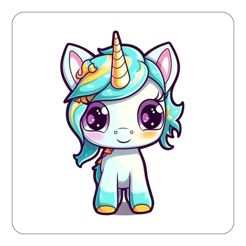 مگنت کاکتی طرح اسب تک شاخ و یونیکورن مدل mp29765